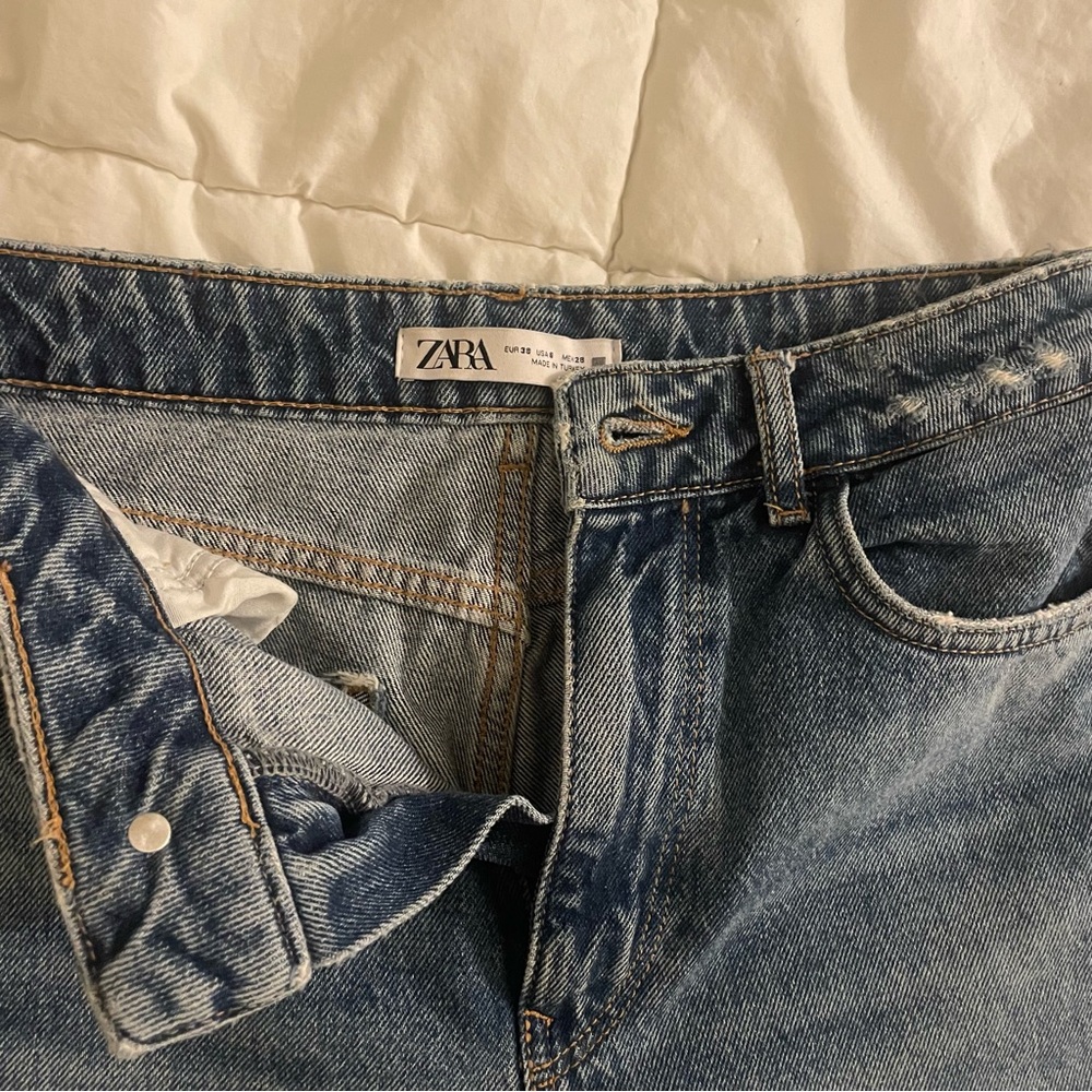 Zara Blue Denim Jeans